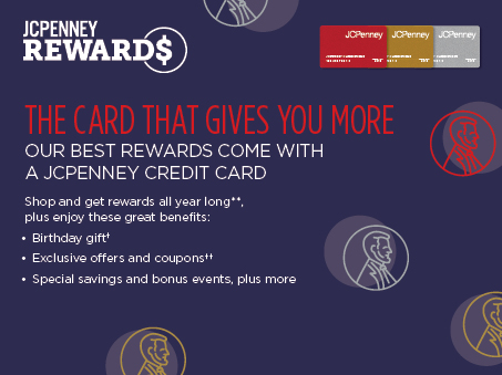 JCPenney card benefits